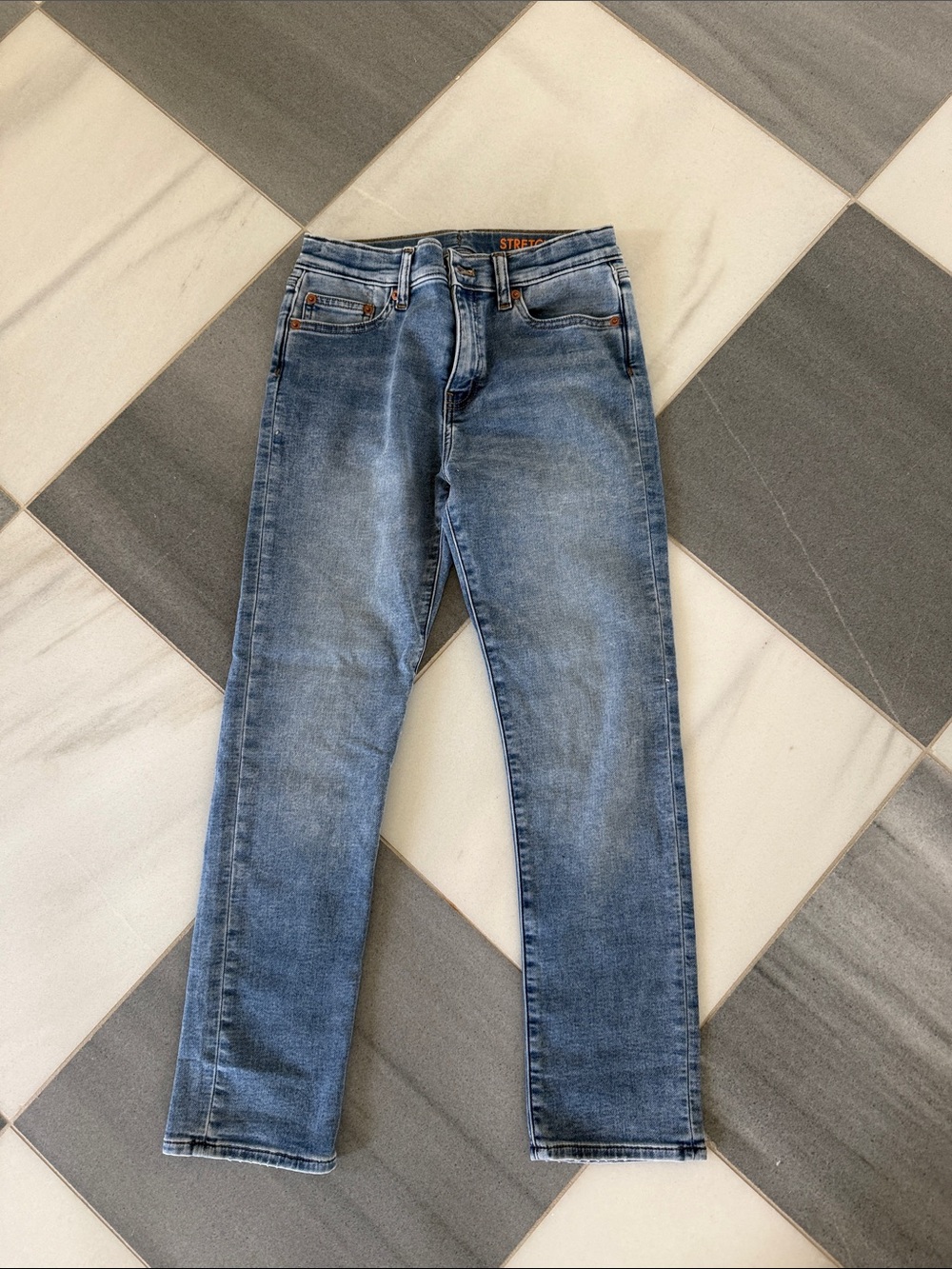 Crewcuts Light Blue Slim Straight Jeans